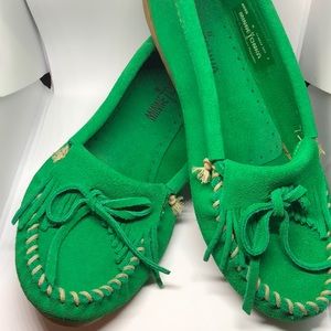Minnetonka Kilty Moccasin